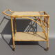 Trolling trolley served in rattan