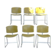 6 chairs "Max-stacker" Steelcase 70's