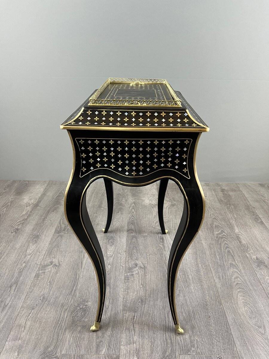 Napoleon III planter in Boulle marquetry, 19th century