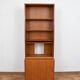 Set of 2 teak wood bookcases by Hundevad & Co