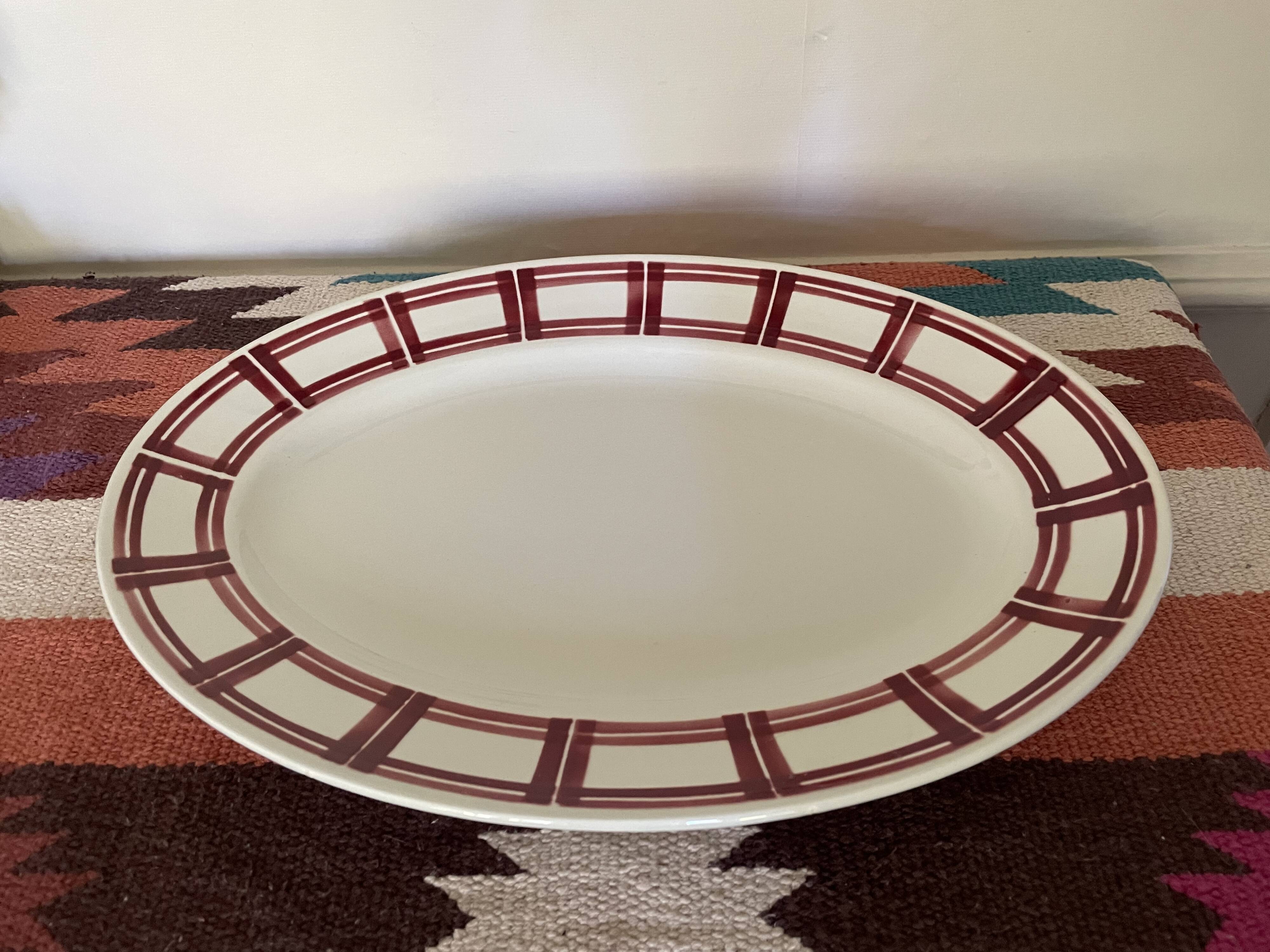 Plat ovale Badonviller