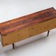 Scandinavian symmetric sideboard in rosewood Denmark 1960