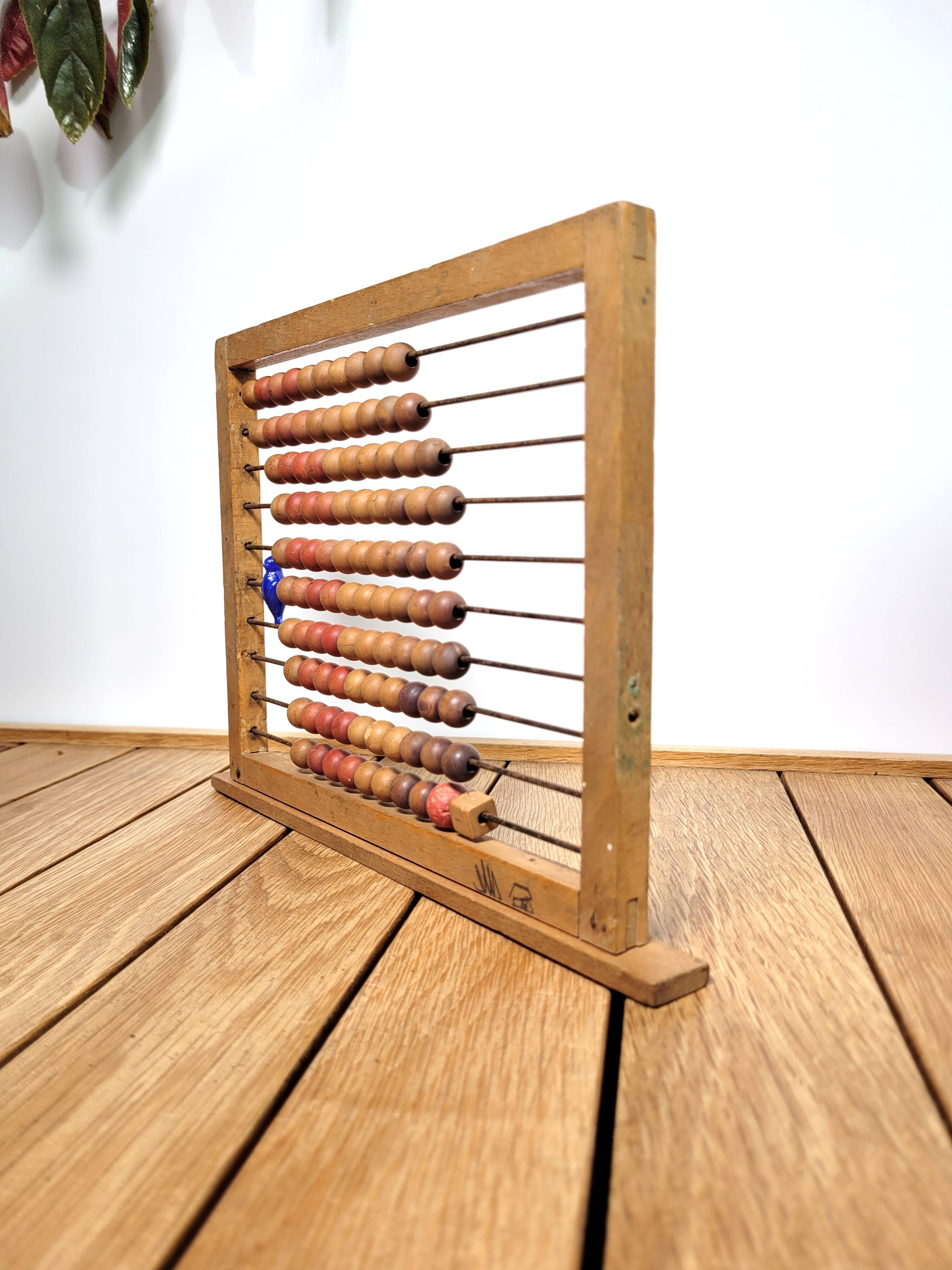 Antique wooden bowl for children
