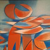 Composition abstraite par Jean-Pierre Schecroun