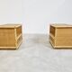 Pair of bedside night stands by Dal Vera 1970s