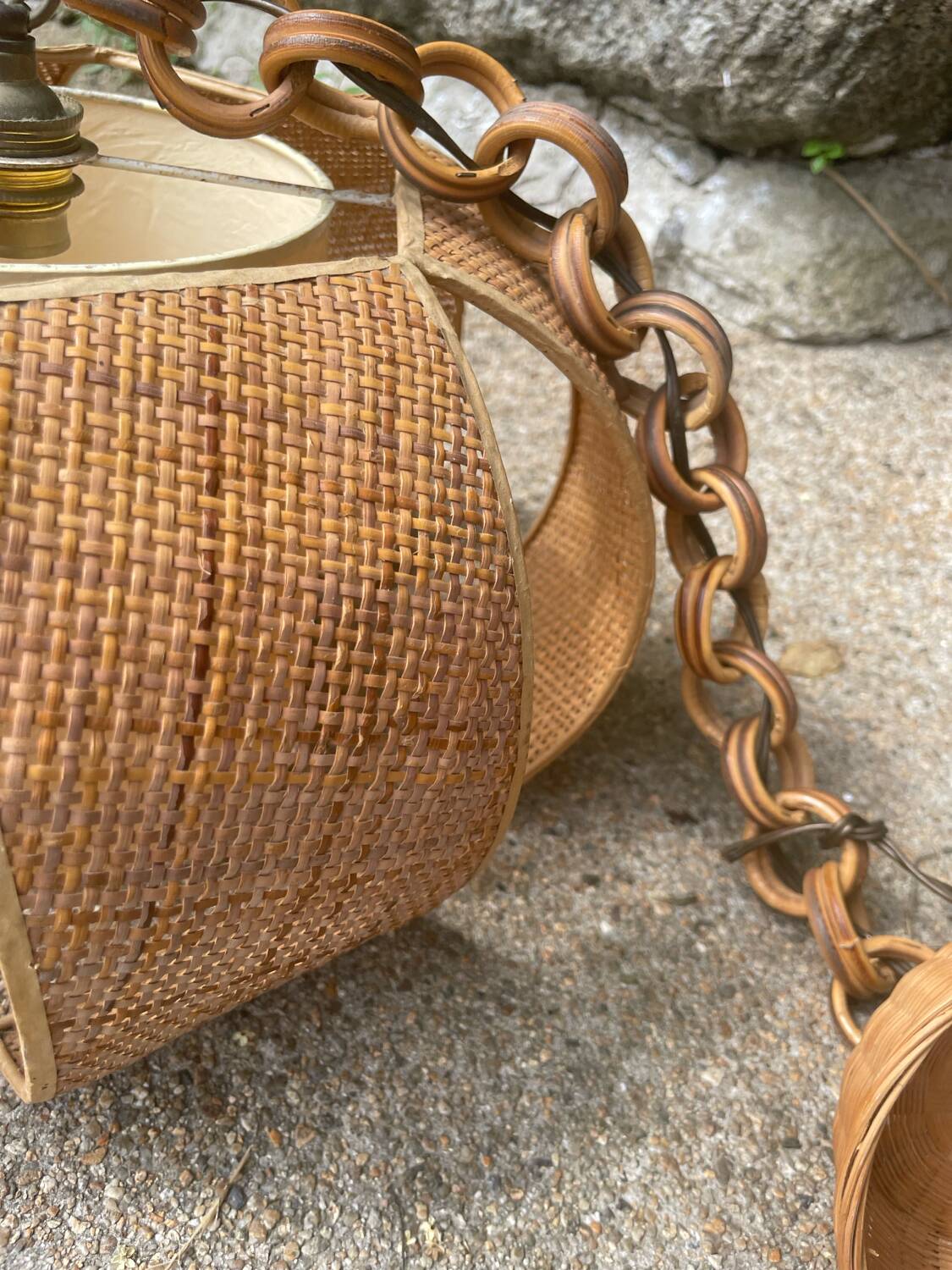 Rattan and cane suspension 70´