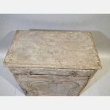 Antique 1-door buffet/patina jam cupboard