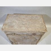 Buffet ancien 1 porte/confiturier patiné