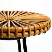 1960s bamboo bar stool by dirk van sliedregt for rohé noordwolde netherland