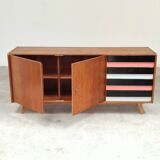 U-460 pink sideboard by Jiri Jiroutek for Interier Praha 60's