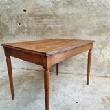 Antique table oak dining table 75 x 110 cm