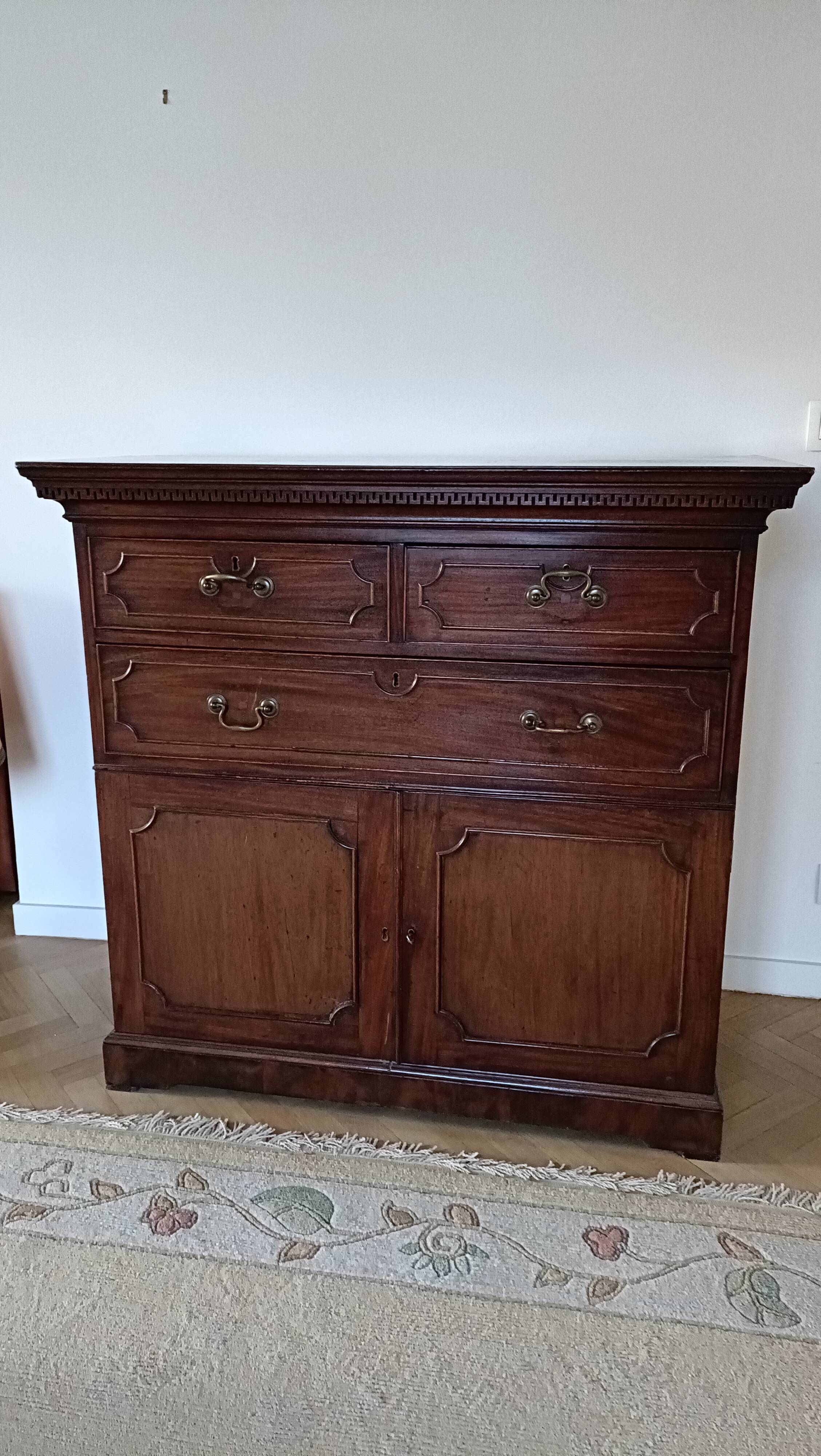 19th century mahogany sideboard