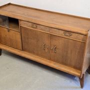 Enfilade 1950 avec vitrine