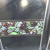 Art-deco sheet metal firewall screen