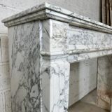 Louis XVI style marble fireplace