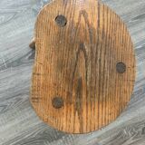 Brutalist tripod stool