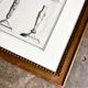 Framed engraving on the candlesticks by Jean-François Forty, late 18th century no. 2