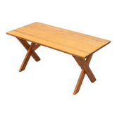 Table à manger en X Ate van Apeldoorn, années 1970