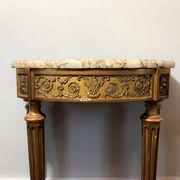 Console "Demi-Lune" Style Louis XVI Période Napoléon III