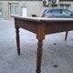 Old shop/work table with 2 drawers, Louis Philippe legs.