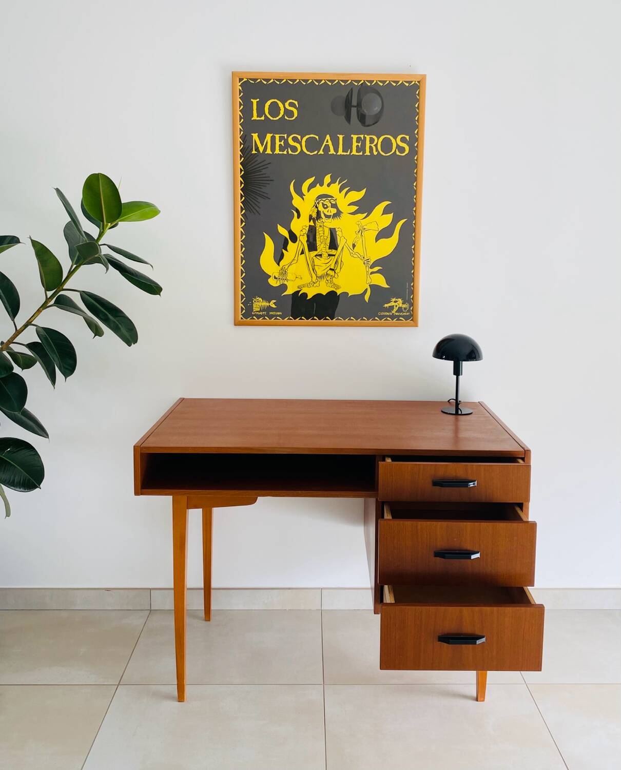 Vintage Scandinavian desk