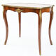 Table de salon marqueté