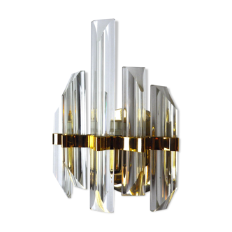 Venini wall lamp, Murano glass, Italy, 1970