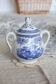 Antique Lunéville earthenware sugar bowl