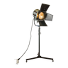 Projecteur cinéma rétro Berkey Italia (Mole Richardson) sur le lampadaire Rolling Manfrotto Lightstand