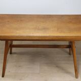 Table de repas de René Gabriel en chêne, 1950
