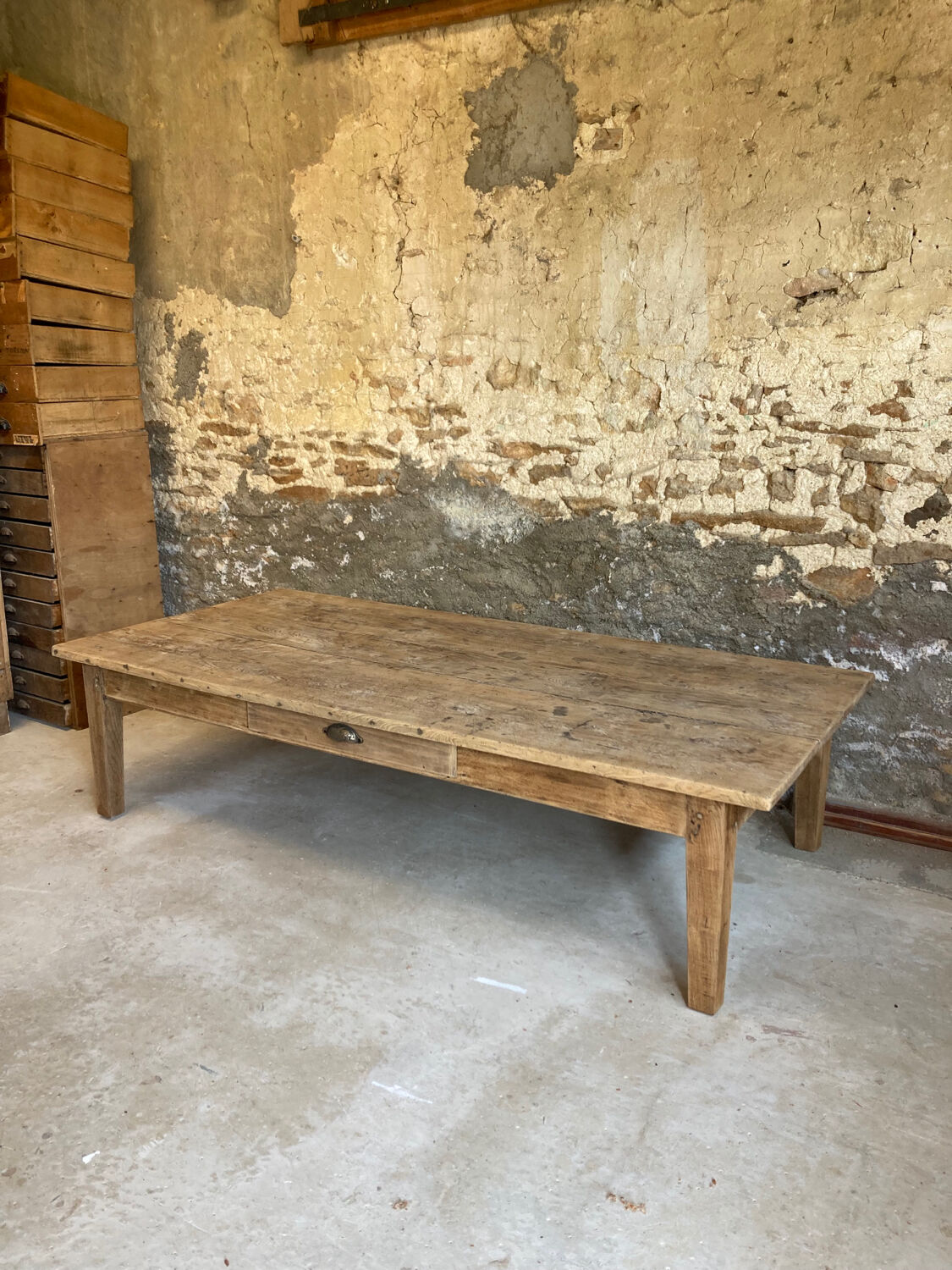 XL elm coffee table