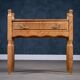 Brutalist Oak Bedside Tables attributed to Henning Kjærnulf, 1970s, Set of 2