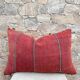 Vintage Berber wool cushion cover: Moroccan cushion, Boujad pattern
