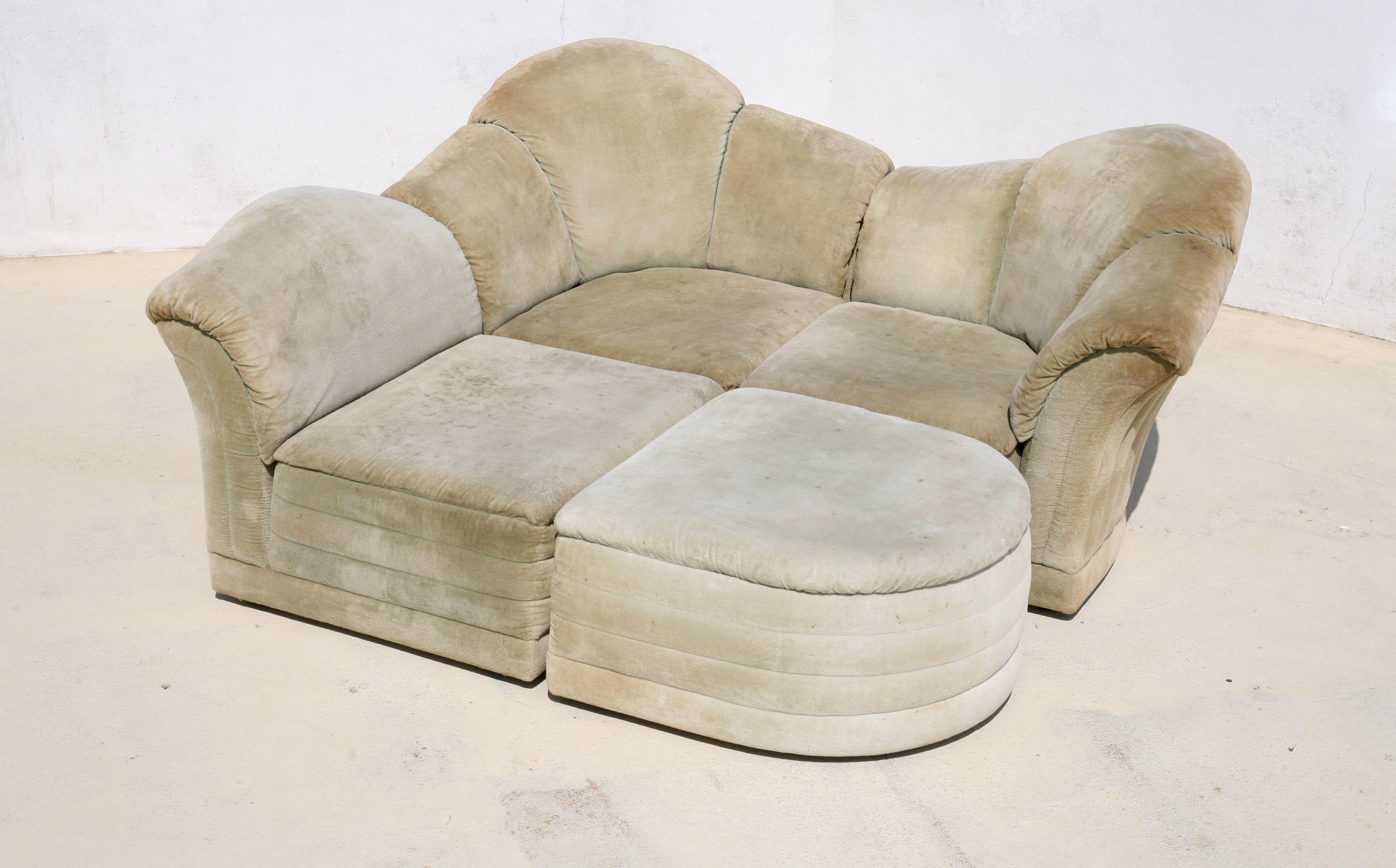 Modular sofa "waves". Roche-Bobois. France, circa 1970