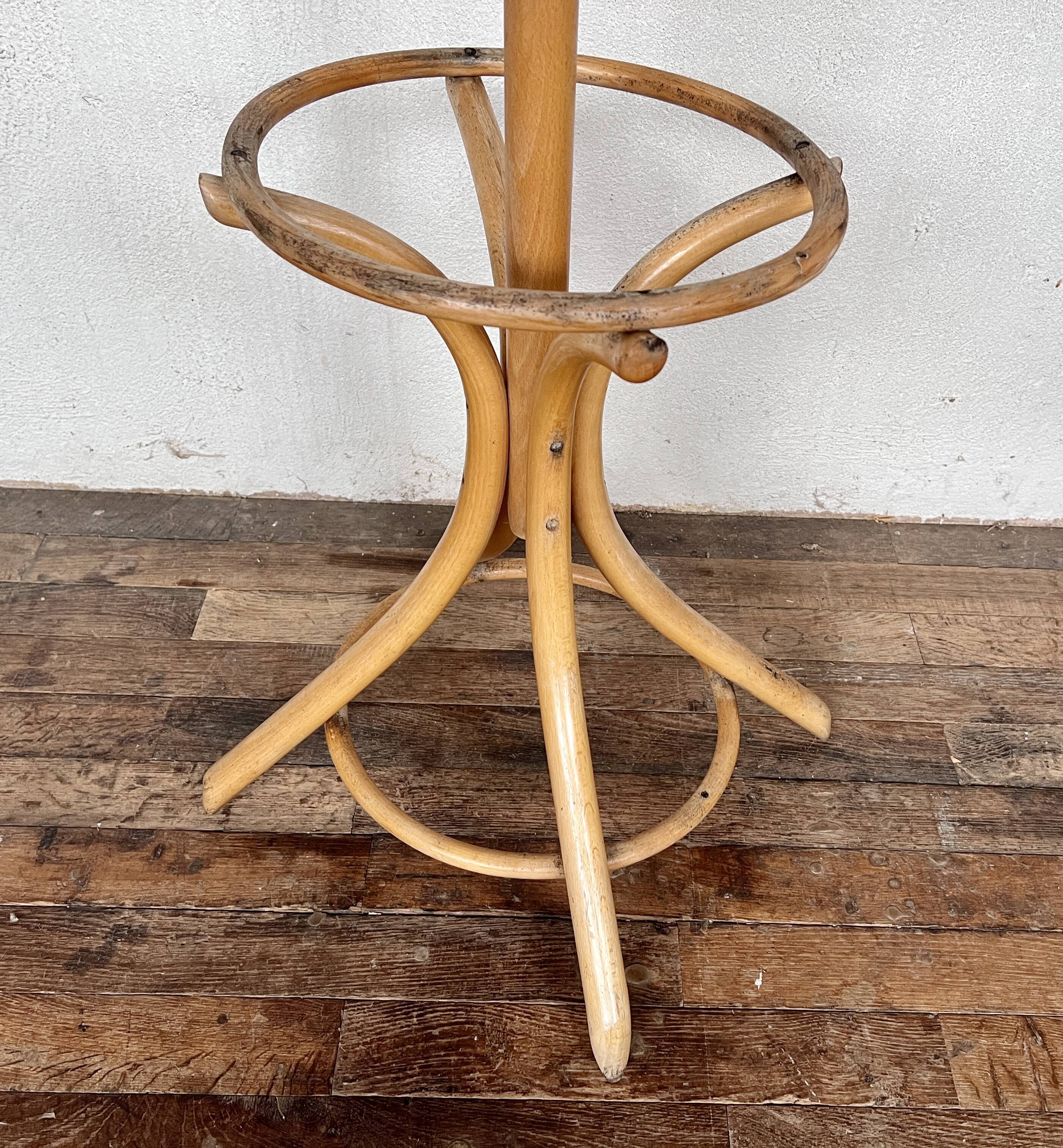 Porte chapeau porte manteau bistrot perroquet vintage rétro