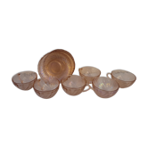 Cups and saucers 70's