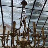 Bronze chandelier 8 branches