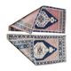 Set of 2 vintage handmade Turkish rugs 48x103 cm
