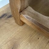Console table "campaign" solid oak