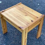 Scandinavian solid wood side table chest of drawers