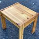 Commode table d'appoint scandinave en bois massif