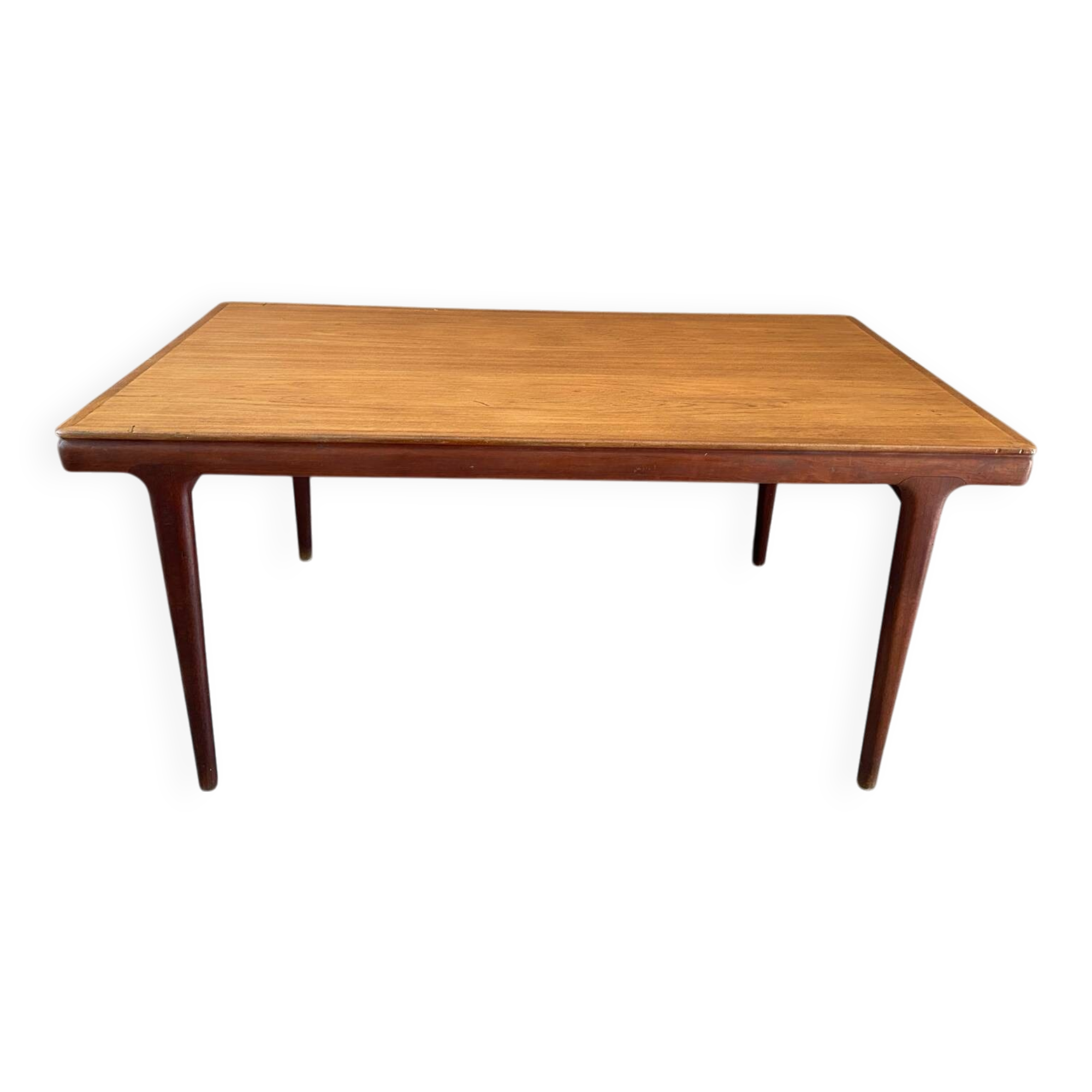 Vintage extendable teak table