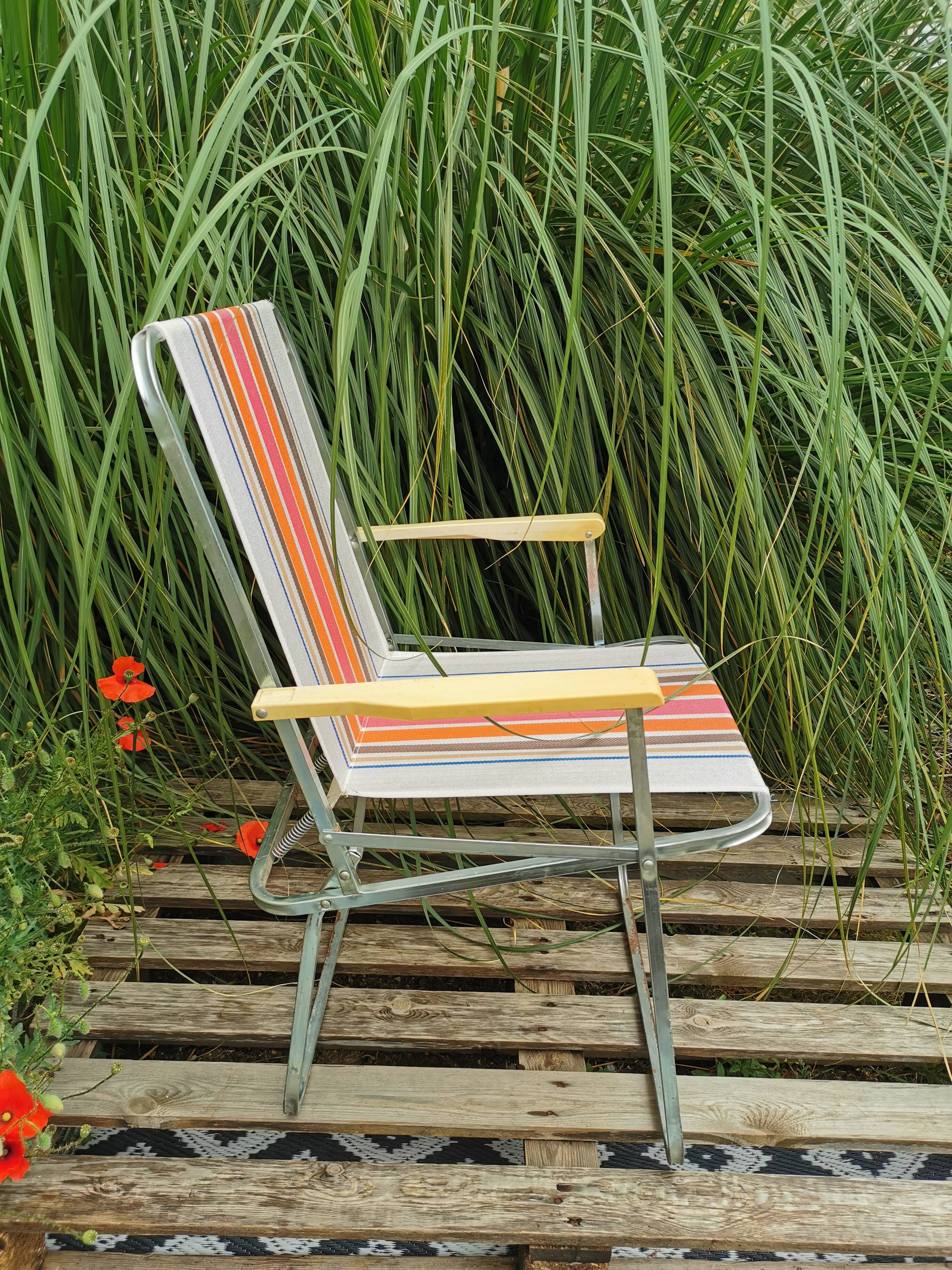 Vintage folding chair