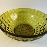 Khaki glass bowl