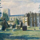 Watercolor Painting "The castle park" ec. English ? + supervision