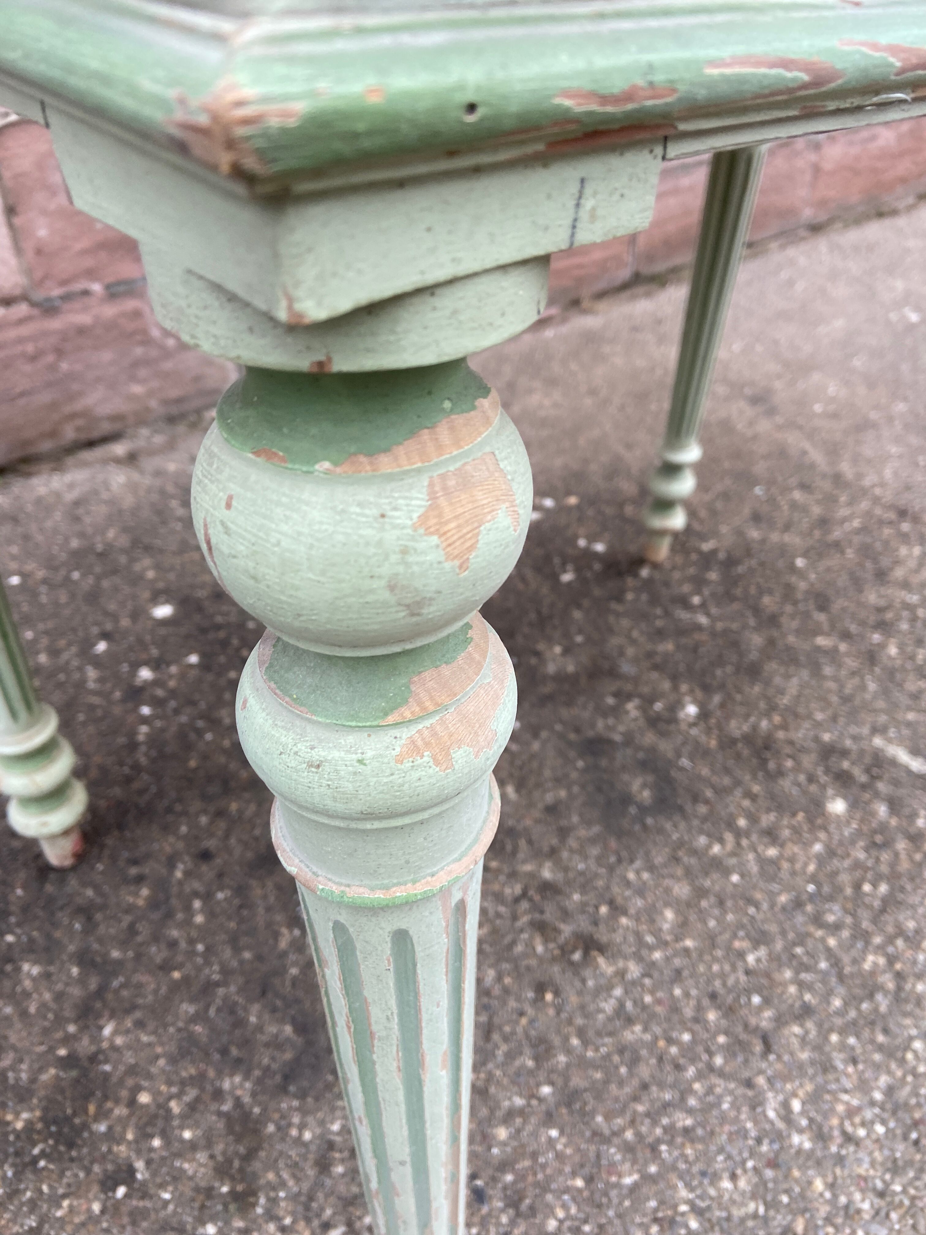 Antique office Louis XVI style Painted 1920