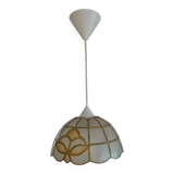 Mosaic mother-of-pearl pendant