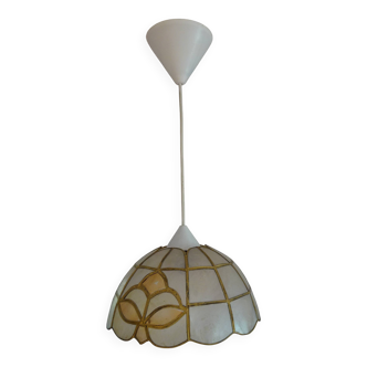 Mosaic mother-of-pearl pendant