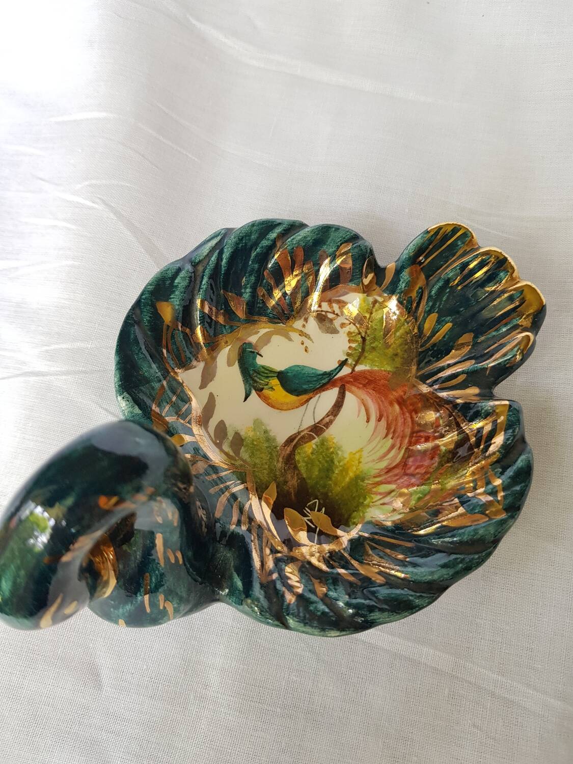 Plat à bijoux H. Bequet Quaregnon fabriqué en Belgique