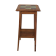 Selette in oak and ceramic